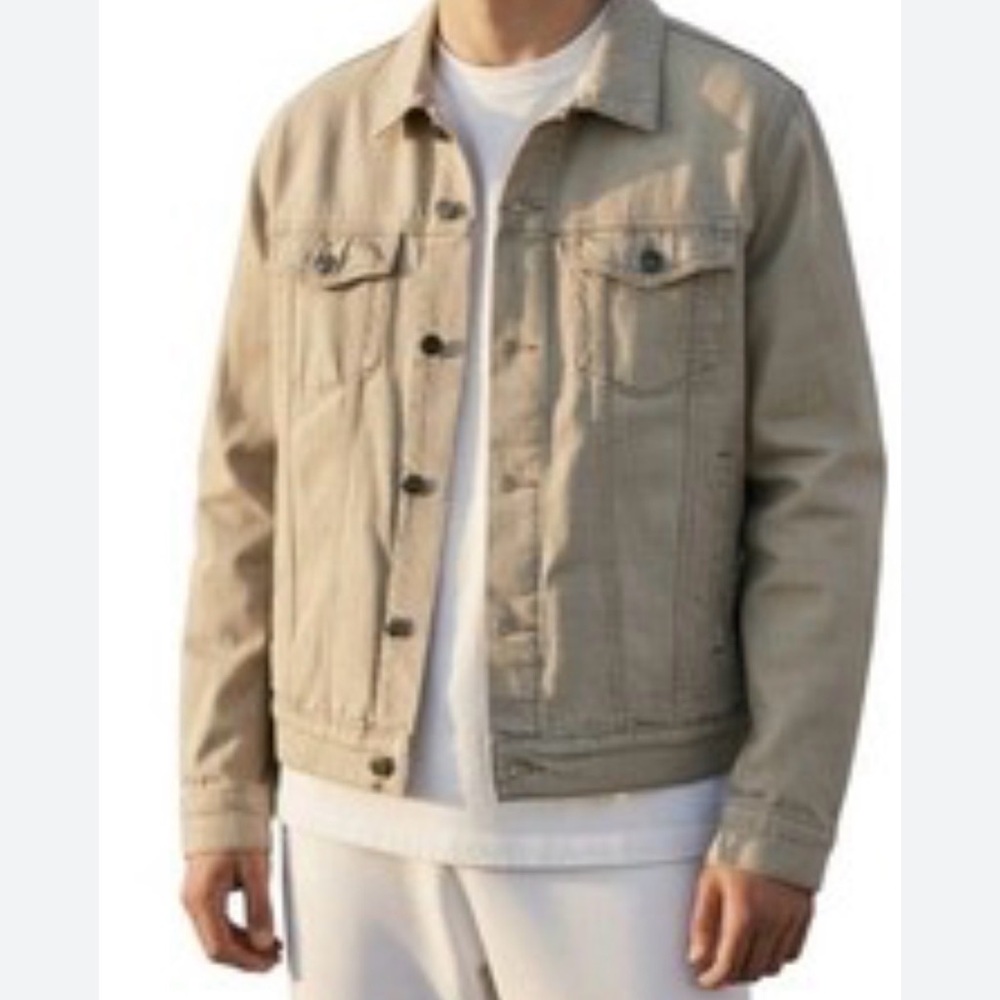 Goodfellow & Co Men's Light Tan Denim Jacket